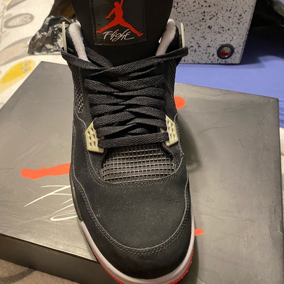 Size 14 Jordan 4 bred og all 2013 release - Picture 12 of 12